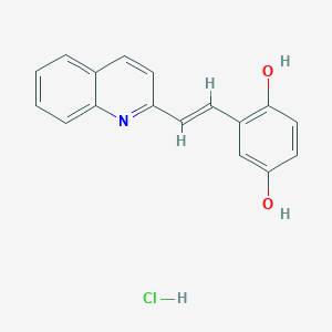 Chemical structure of CysLT1AntagonistQ8