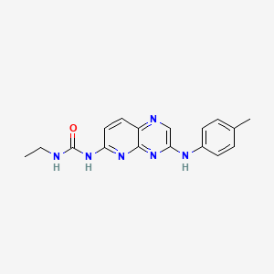 Chemical structure of D 106669