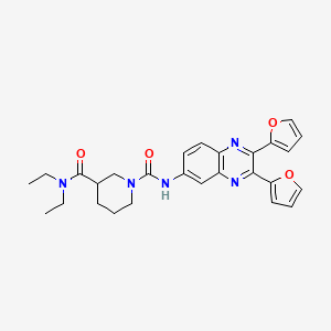 Chemical structure of DC 838