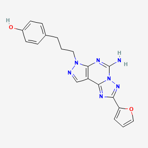 Chemical structure of Desmethyl SCH 442416