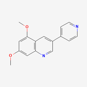 Chemical structure of DMPQ 2HCl