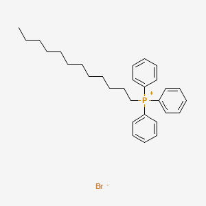 Chemical structure of Dodecyl-TPP