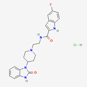 Chemical structure of FIPI hydrochloride