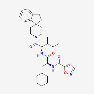 Chemical structure of GB 83