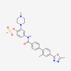 Chemical structure of GMC 2-118