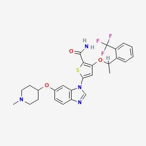 Chemical structure of GSK461364analogueII