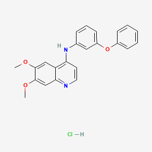 Chemical structure of GW 284543 hydrochloride - UNC 10225170 hydrochloride
