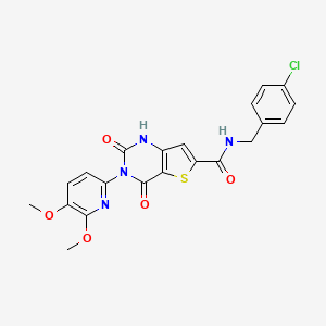 Chemical structure of HIF Phd Inhibitor 4