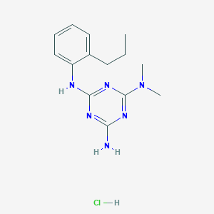 Chemical structure of HL 010183
