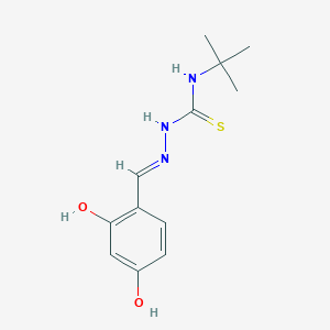 Chemical structure of IMM 01