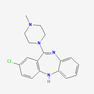 Chemical structure of Isoclozapine
