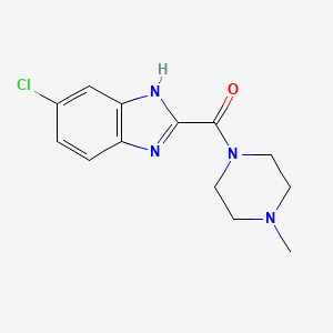 Chemical structure of JNJ 10191584