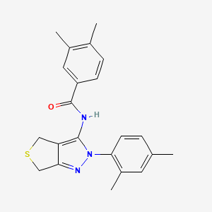 Chemical structure of KL101