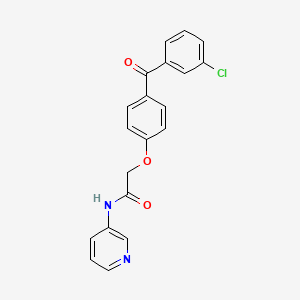 Chemical structure of LUF7244