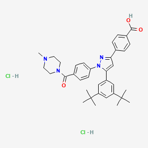Chemical structure of LY 2955303 dihydrochloride