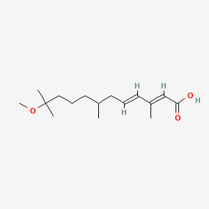 Chemical structure of Methoprene Acid