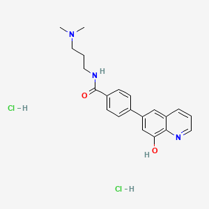 Chemical structure of ML 324 dihydrochloride
