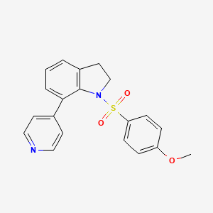 Chemical structure of MPT0B098