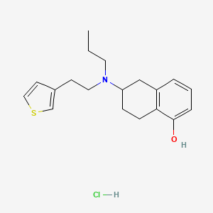 Chemical structure of N 0734 hydrochloride