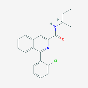 Chemical structure of N-Desmethyl-PK 11195