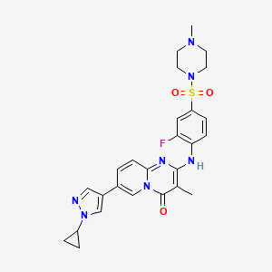 Chemical structure of NVS-BPTF-1