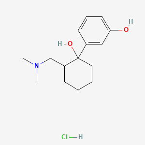 Chemical structure of O-Desmethyltramadol