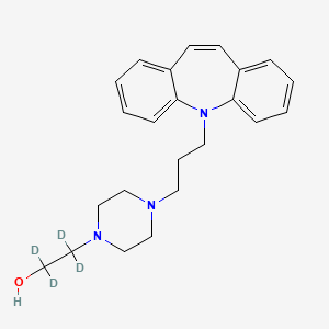 Chemical structure of Opipramol-d4