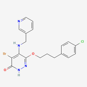 Chemical structure of Parogrelil