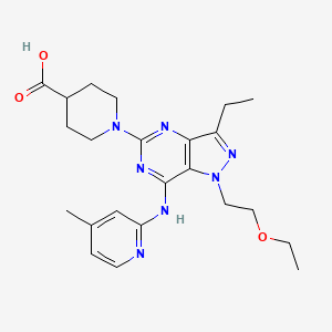 Chemical structure of PDE5 inhibitor 42