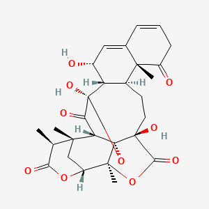 Chemical structure of Physalin L