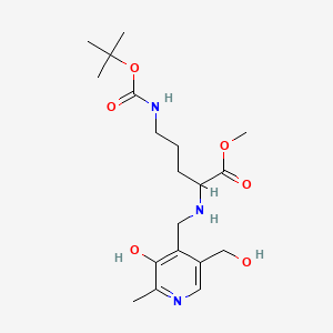 Chemical structure of POB