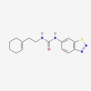 Chemical structure of PRMT3 inhibitor 1 - Compound 1