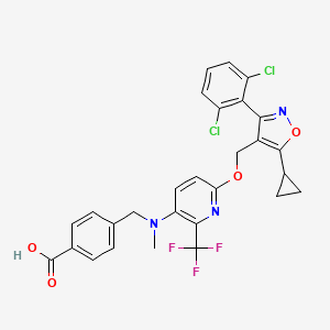 Chemical structure of PX 20350 - FXR agonist Cpd 22