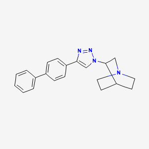 Chemical structure of QND7