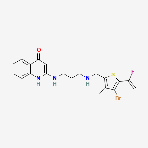 Chemical structure of REP 8839