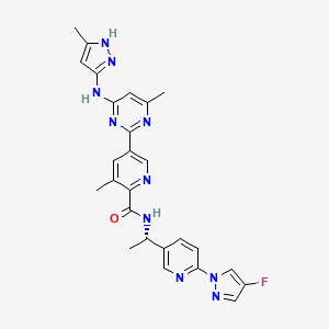 Chemical structure of RET Inhibitor 2667