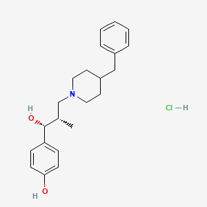 Chemical structure of RO 25-6981 hydrochloride