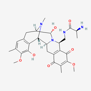 Chemical structure of Safracin B