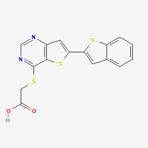 Chemical structure of SGC-STK17B-1