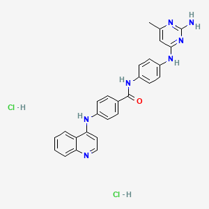 Chemical structure of SGI 1027 dihydrochloride