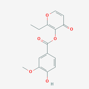 Chemical structure of SP-8008