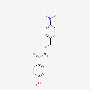 Chemical structure of SR 19881