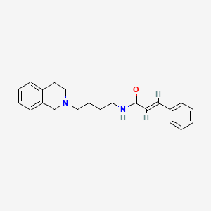 Chemical structure of ST 198