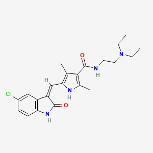 Chemical structure of SU11652
