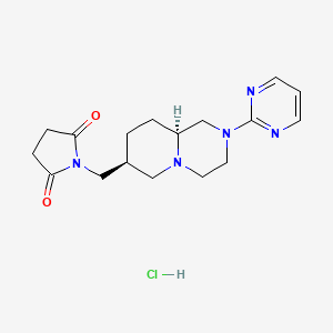 Chemical structure of Sunepitron Hydrochloride