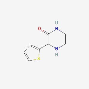 Chemical structure of Tenilsetam