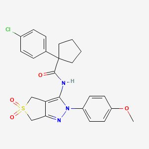 Chemical structure of TH301