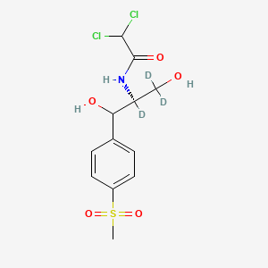 Chemical structure of Thiamphenicol-d3