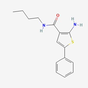 Chemical structure of ThioLox - Thiophene A9