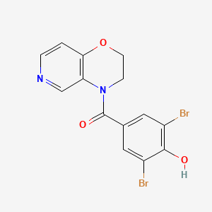 Chemical structure of UR 1102